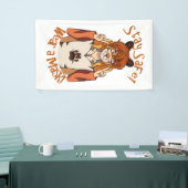 Draag een Masker! Spandoek (Beurs)