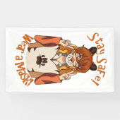 Draag een Masker! Spandoek (Horizontaal)