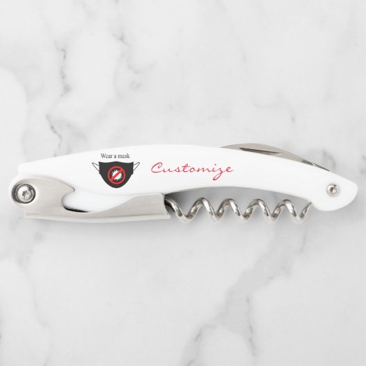 Draag een Masker Thunder_Cove Kurkentrekker (Voorkant)