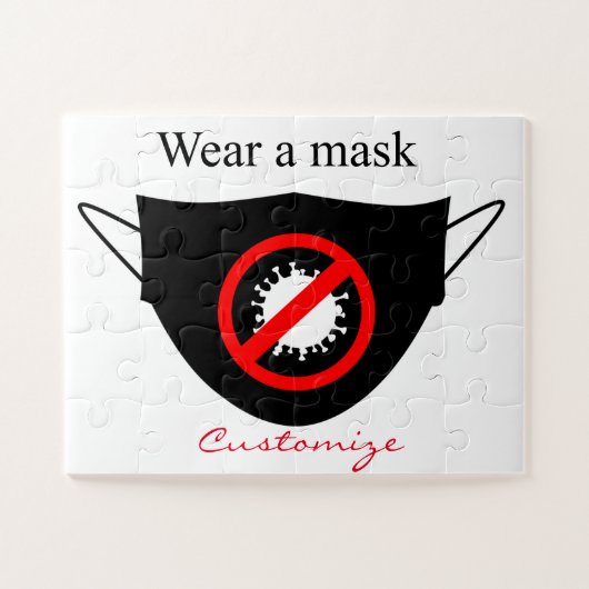 Draag een Masker Thunder_Cove Legpuzzel (Horizontaal)