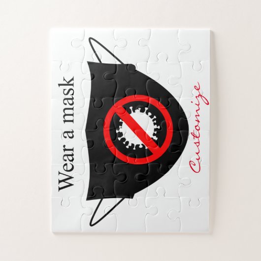 Draag een Masker Thunder_Cove Legpuzzel (Verticaal)