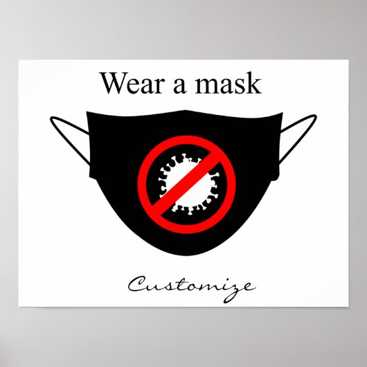 Draag een Masker Thunder_Cove Poster (Voorkant)