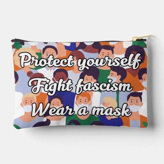 Draag een maskerheldere stijl etui (Achterkant)