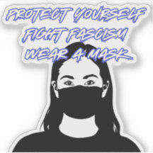 Draag een maskerstijl van graffiti