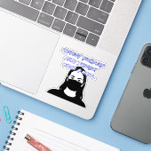 Draag een maskerstijl van graffiti sticker (Laptop met iPhone)