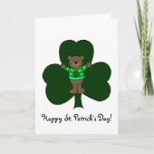 Draag en Klaver op wit Kaart (Voorkant)