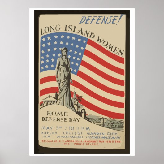 Draag en stijl amusement posters uit het verleden (Voorkant)