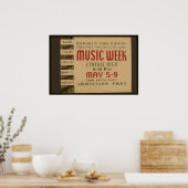 Draag en stijl amusement posters uit het verleden (Keuken)