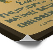 Draag en stijl amusement posters uit het verleden (Hoek)