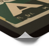 Draag en stijl amusement posters uit het verleden (Hoek)