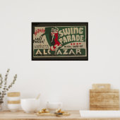 Draag en stijl amusement posters uit het verleden (Keuken)