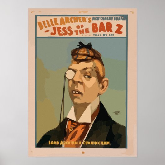 Draag en stijl amusement posters uit het verleden (Voorkant)