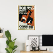 Draag en stijl amusement posters uit het verleden (Thuiskantoor)