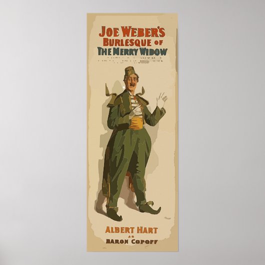 Draag en stijl amusement posters uit het verleden (Voorkant)