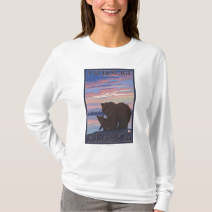 Draag en werp - Anchorage, Alaska T-shirt