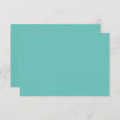 Draag Erkenbaarheid Uit met Gepersonaliseerde  Bedankkaart (Voorkant / Achterkant)