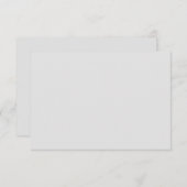 Draag Erkenbaarheid Uit met Gepersonaliseerde  Bedankkaart (Voorkant / Achterkant)