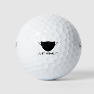 DRAAG GEWOON IT - Draag EEN Maskerslogan Golfballen