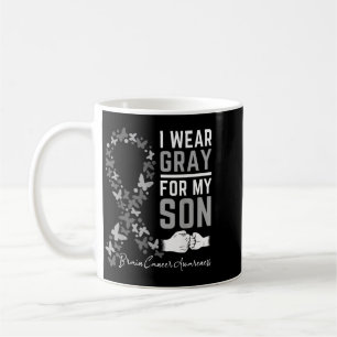 Draag Grijs Voor M'n Zoon Cadeaus Hersenkanker Bew Koffiemok