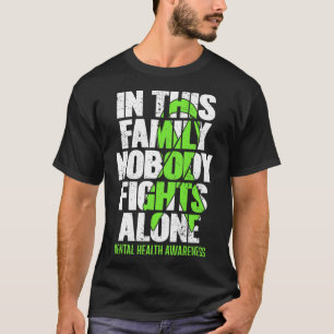 Draag groen lint bestrijden het stigma mentale gez t-shirt