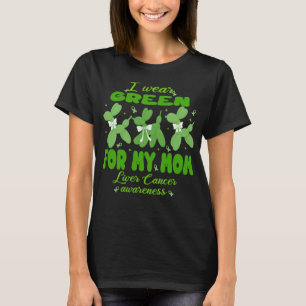 Draag groen voor mama Schattigee ballonhond leverk T-shirt