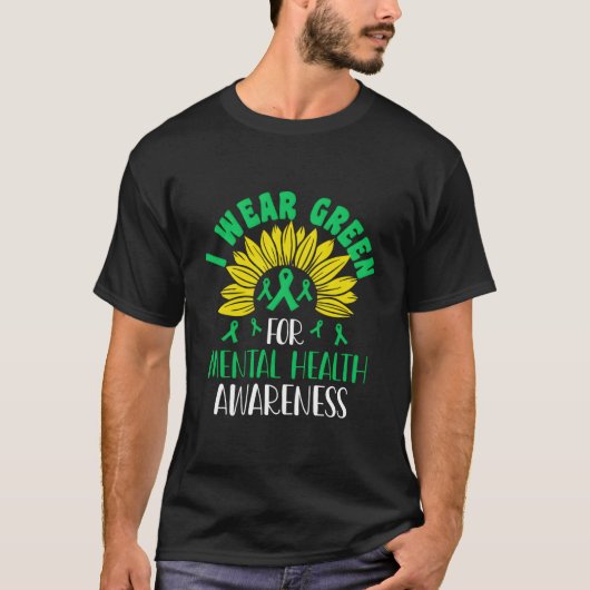 Draag groen voor Tal Gezondheidsbewustzijn is bela T-shirt (Voorkant)