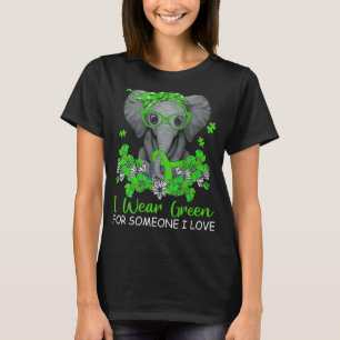 Draag groene voorlichting over geestelijke gezondh t-shirt