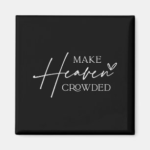 Draag hemel gevuld Kruis - Minimalistische christe Magneet