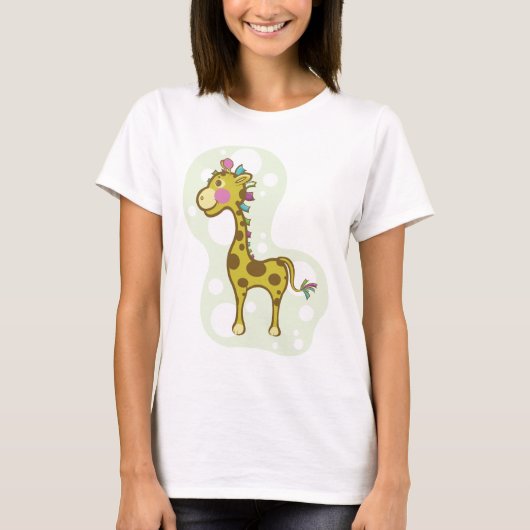 Draag het Karakter van de Giraffe T-shirt (Voorkant)
