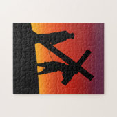 Draag het Kruis Legpuzzel (Horizontaal)