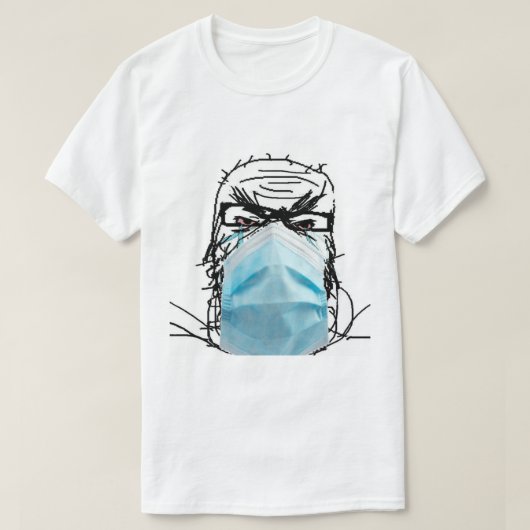 DRAAG HET MASKER SOYJAK SOYJACK WOJAK WOJACK NPC 4 T-SHIRT (Design voorkant)