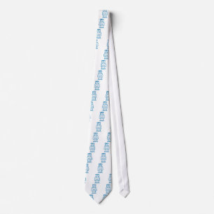 Draag het met me (Blauw) Stropdas
