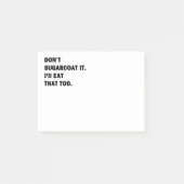 Draag het niet op. post-it® notes (Voorkant)