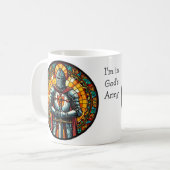 Draag het pantser van God. geloof Koffiemok (Voorkant links)