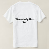 Draag het Team T-shirt (Design achterkant)
