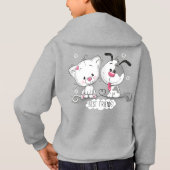 draag hetzelfde - dus comfort hoodie (Achterkant)