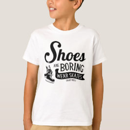 Draag Hockey Schaatsen Shoes beslaat jongeren T-shirt