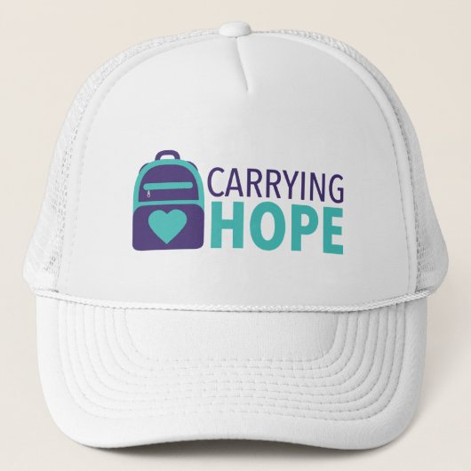 Draag Hope Trucker Hat Pet (Voorkant)