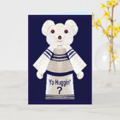 Draag Huggin "worden spoedig" goed Kaart voor Kind (Gele Bloem)