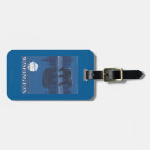 Draag in Maanlicht - de Cascades van het Noorden, Bagagelabel (Voorkant horizontaal)