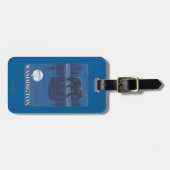 Draag in Maanlicht - zet St. Helens op, Bagagelabel (Voorkant horizontaal)