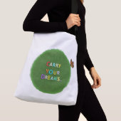 Draag je dromen crossbody tas (Dichtbij)
