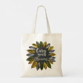 Draag je dromen tote bag (Achterkant)