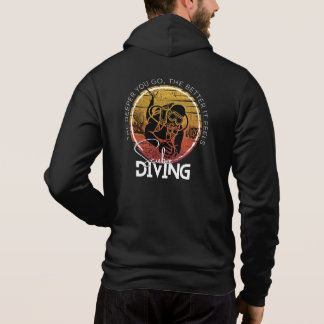 Draag je extreme hobby, Scuba Diving Hoodie