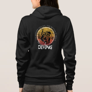 Draag je extreme hobby, Scuba Diving Hoodie