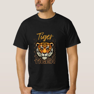 Draag je favoriete wilde dier, TIGER T-shirt