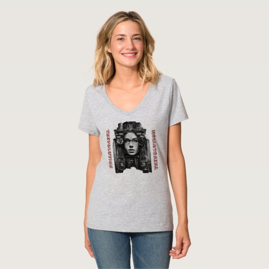 Draag je humeur t-shirt (Voorkant volledig)