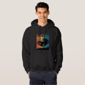 Draag je sport, auto Racing Hoodie (Voorkant volledig)
