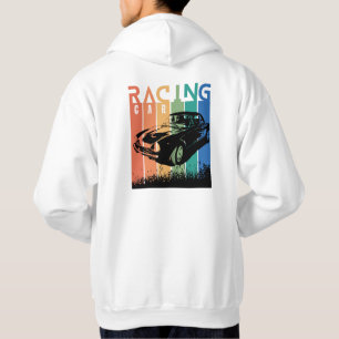 Draag je sport, auto Racing Hoodie