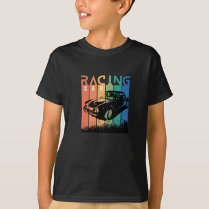 Draag je sport, auto Racing T-shirt